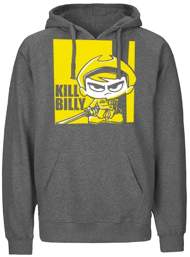 Kill Billy - Kill Bill, The Grim Advenutres of Billy and Mandy, Cartoon, Crossover, Mashup, Movie - Fairtrade Hoodie