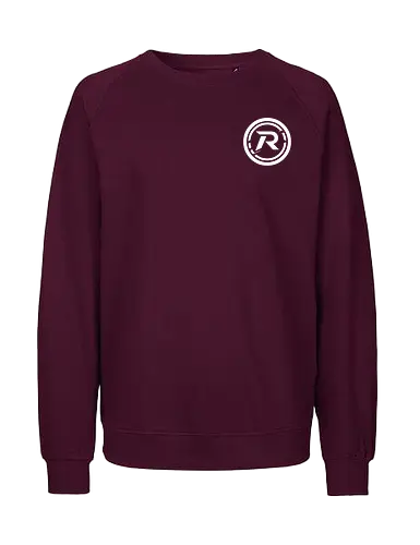 Logo White Small - Fairtrade Sweatshirt