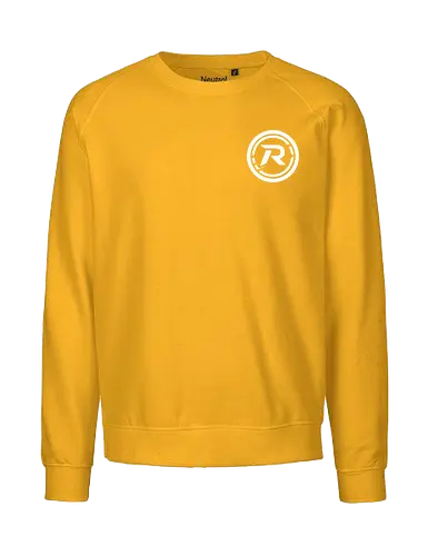 Logo White Small - Fairtrade Sweatshirt