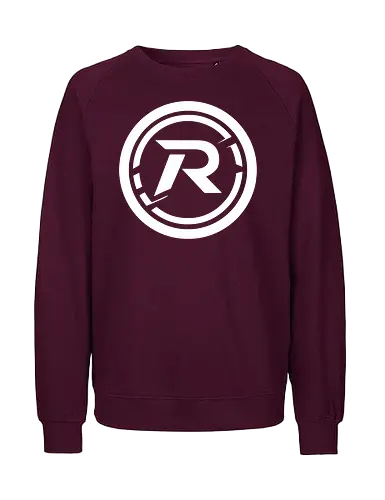 Logo Big white - Fairtrade Sweatshirt