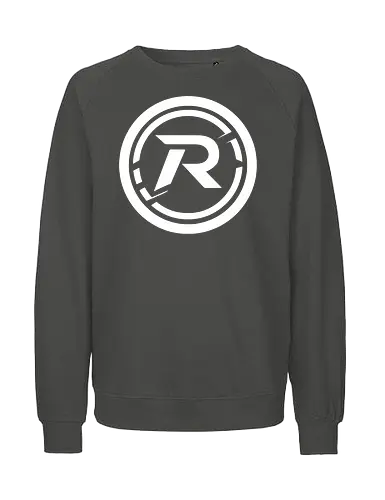 Logo Big white - Fairtrade Sweatshirt