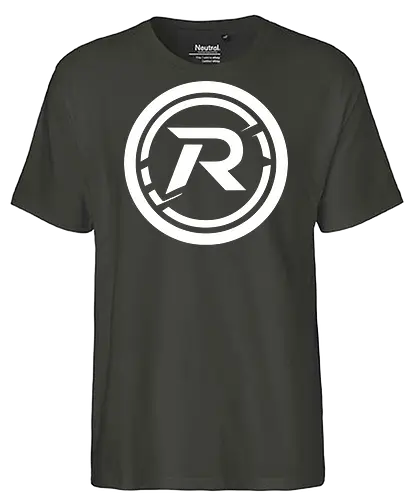 Logo Big white - Fairtrade T-Shirt