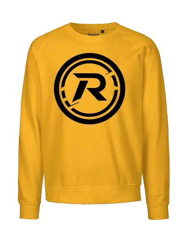 Logo Big schwarz - Fairtrade Sweatshirt
