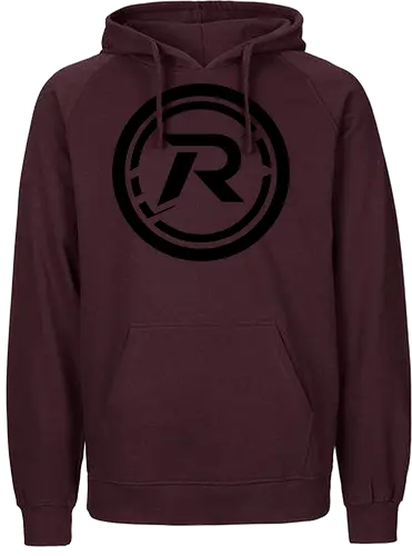 Logo Big schwarz - Fairtrade Hoodie