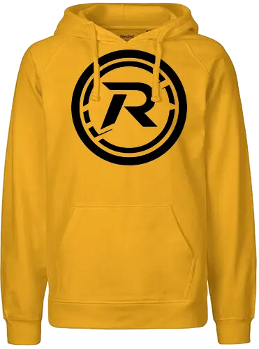 Logo Big schwarz - Fairtrade Hoodie