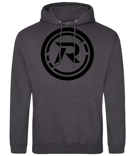 Logo Big schwarz - Standard Hoodie