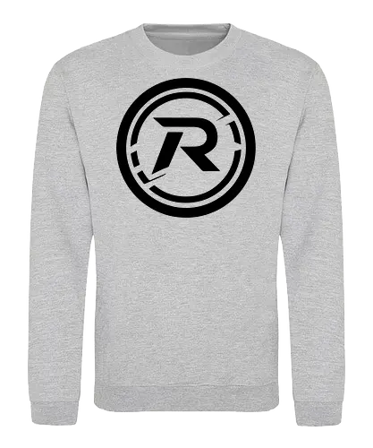 Logo Big schwarz - Sweatshirt