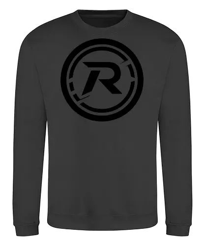 Logo Big schwarz - Sweatshirt