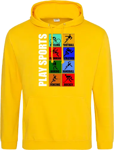 Play Sports Health Vintage Art