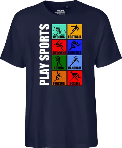 Play Sports Health Vintage Art