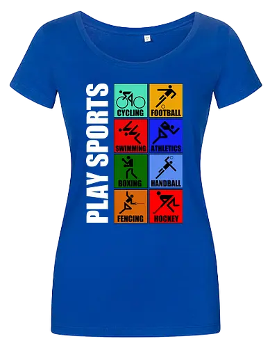 Play Sports Health Vintage Art