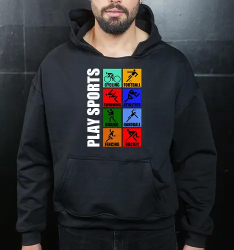 Play Sports Health Vintage Art