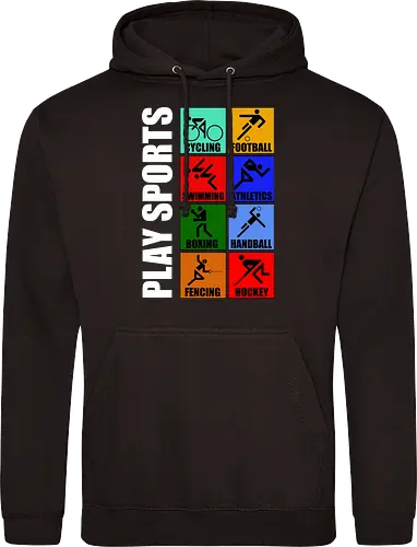 Play Sports Health Vintage Art
