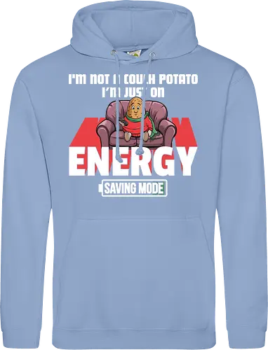 I'm not a couch potato, I'm just on energy saving mode