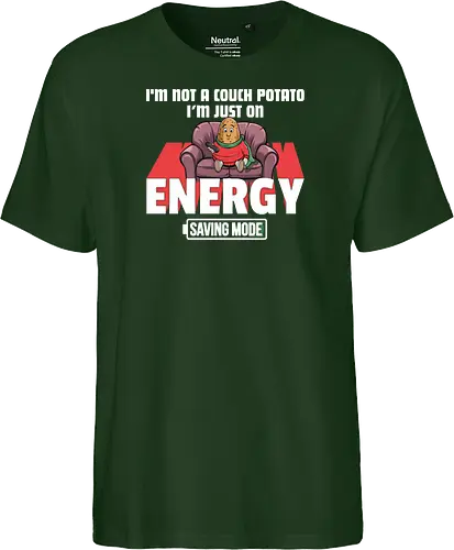 I'm not a couch potato, I'm just on energy saving mode