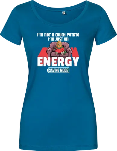 I'm not a couch potato, I'm just on energy saving mode