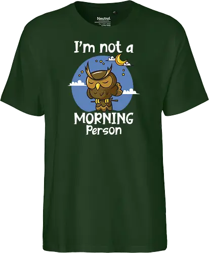I'm not a morning person