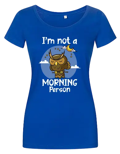 I'm not a morning person