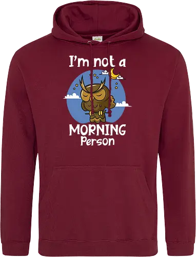 I'm not a morning person