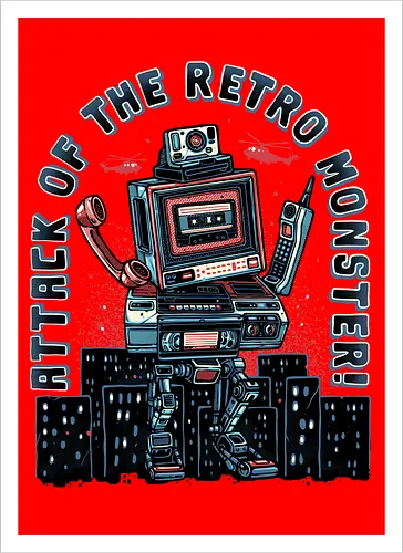 Attack of the Retro Monster