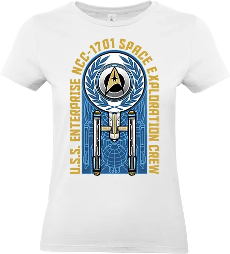 Space Exploration - Movies, film, TV show, TV series, Sci-fi, science fiction, nostalgic - Standard T-Shirt (Frauen)
