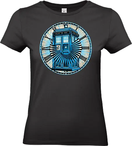 Time Travel in a box - TV show, TV series, time machine, retro, time travel, space, science fiction - Standard T-Shirt (Frauen)