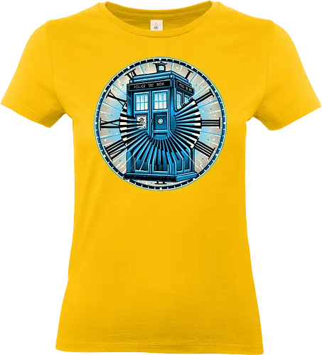 Time Travel in a box - TV show, TV series, time machine, retro, time travel, space, science fiction - Standard T-Shirt (Frauen)