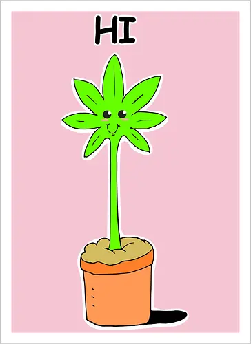 Cute Kawaii Weed (Süßes Kawaii Weed)