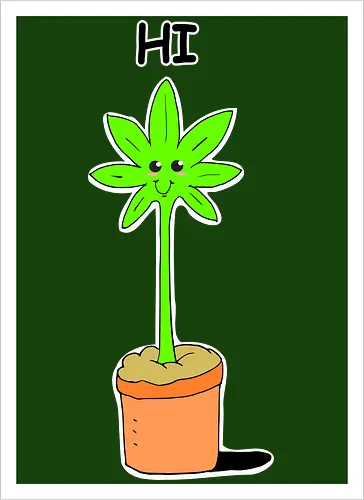 Cute Kawaii Weed (Süßes Kawaii Weed)