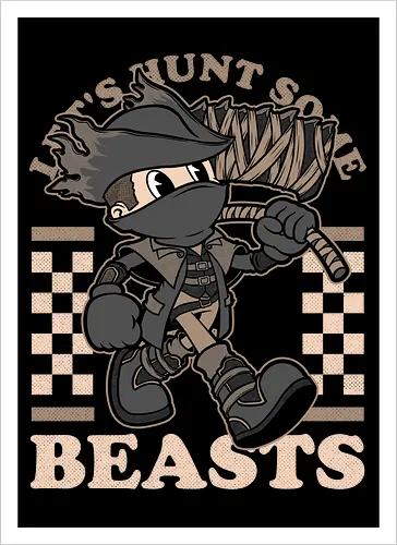Game Mascot Beast Hunter