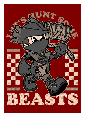 Game Mascot Beast Hunter