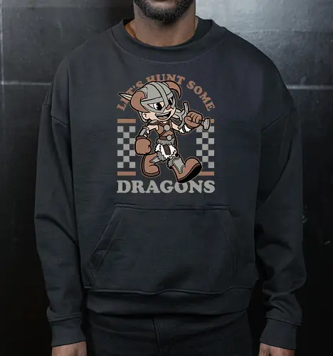 Game Mascot Dragon Hunter