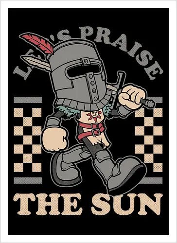 Game Mascot Sun Warrior