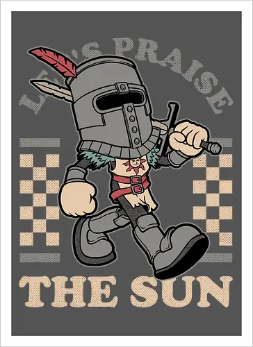 Game Mascot Sun Warrior