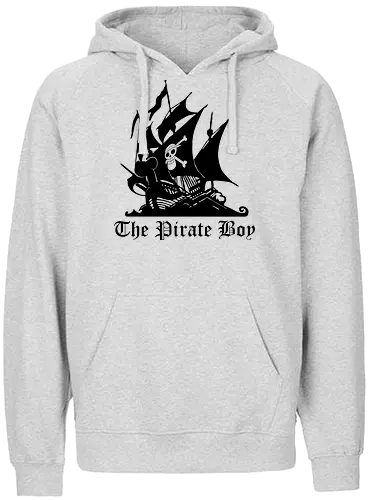 The Pirate Boy  - anime, computing, download, geek, hacker, japan, japanese, manga, nerd, otaku, pirate, programmer, sailor, skull, tech - Fairtrade Hoodie