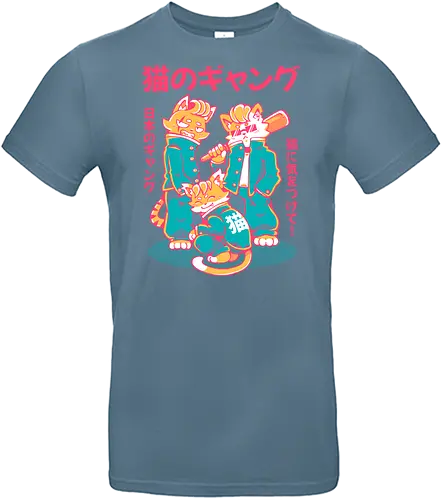 NEKO GANG (variant 1)  - neko, cat, japan, cute, kawaii, school, gang, neko gang - Standard T-Shirt