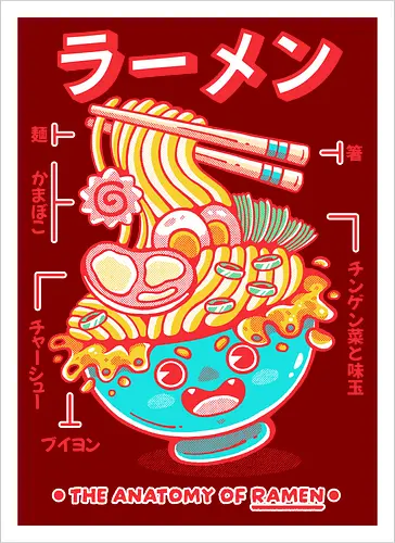 RAMEN ANATOMY (variant 1)