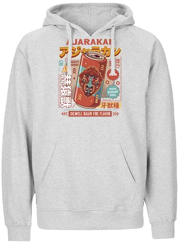 Ajarakan Energy Drink - monster, ajarakan, chatacabra, hunting, gamer, gaming, video games, iceborne, wyvern, felyne, hunting horn, pickle, hunter monster world, game, coffee, gamer, gaming, video games, hunter, monster rise, monster wilds - Fairtrade Hoodie