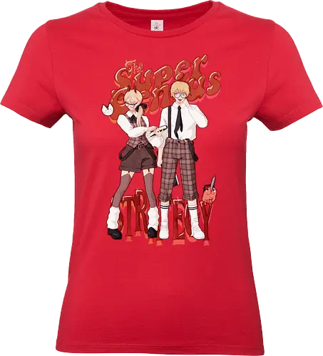The Super Genius Strategy!! - csm, chainsaw, denji, powy - Standard T-Shirt (Frauen)