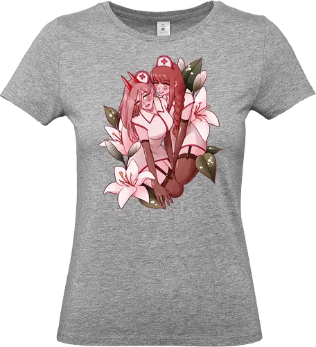 Devil Nurses - makima, powy, chainsaw, csm - Standard T-Shirt (Frauen)