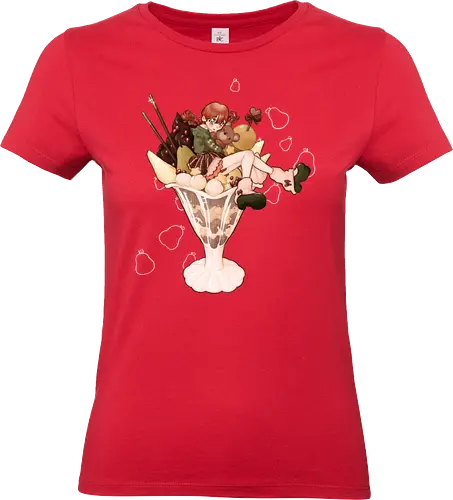 Autumn Parfait - cozy, sweet, kawaii, cute - Standard T-Shirt (Frauen)