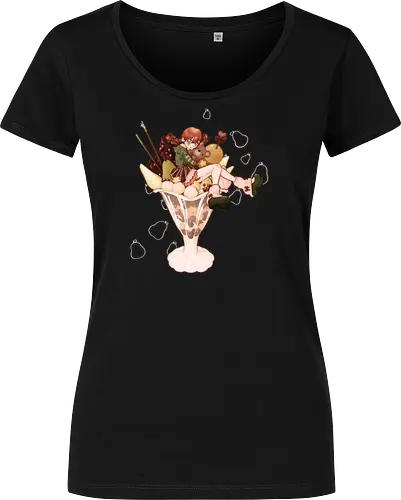 Autumn Parfait - cozy, sweet, kawaii, cute - Damen T-Shirt