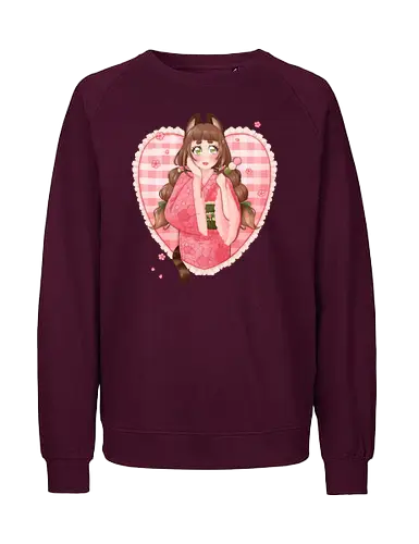 Spring Festival - sweets, japanese, dango, hanami, catgirl, kawaii, cute - Fairtrade Sweatshirt
