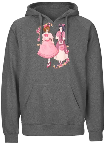 Girls Date - sakura, ccs, cardcaptor, tomoyo, cute - Fairtrade Hoodie