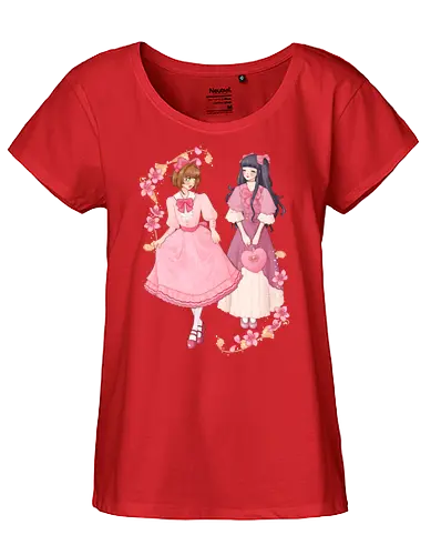 Girls Date - sakura, ccs, cardcaptor, tomoyo, cute - Fairtrade Girl Shirt