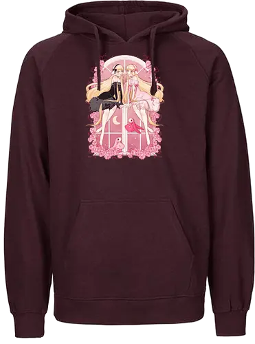 Let Me Be With You - chii, chobits, freya, kawaii - Fairtrade Hoodie