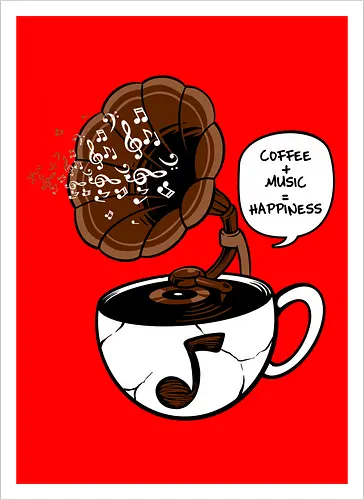 coffee and music