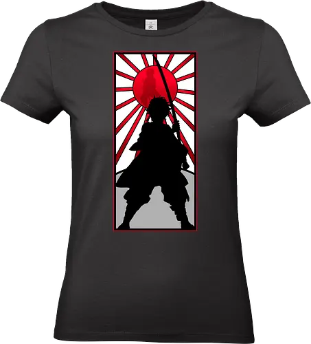 The Heir of the Sun - Anime, Slayer, tanjiro, kimetsu no yaiba, negative space, pop culture - Standard T-Shirt (Frauen)