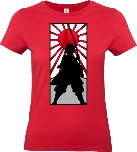 The Heir of the Sun - Anime, Slayer, tanjiro, kimetsu no yaiba, negative space, pop culture - Standard T-Shirt (Frauen)