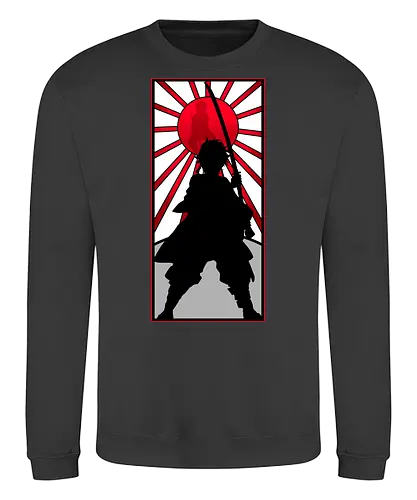 The Heir of the Sun - Anime, Slayer, tanjiro, kimetsu no yaiba, negative space, pop culture - Sweatshirt